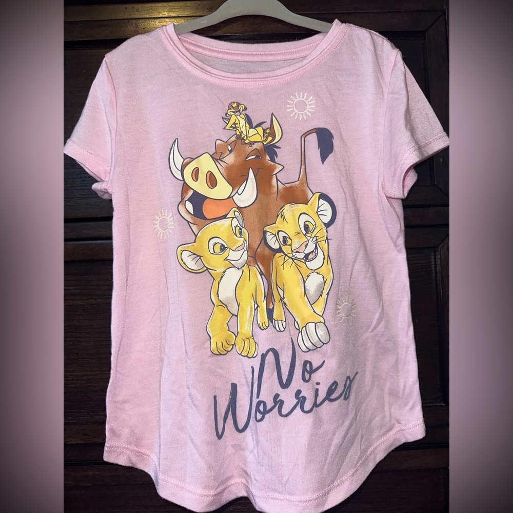 Pink Disney Lion King Shirt